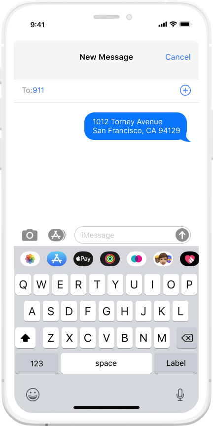 Text to 911
